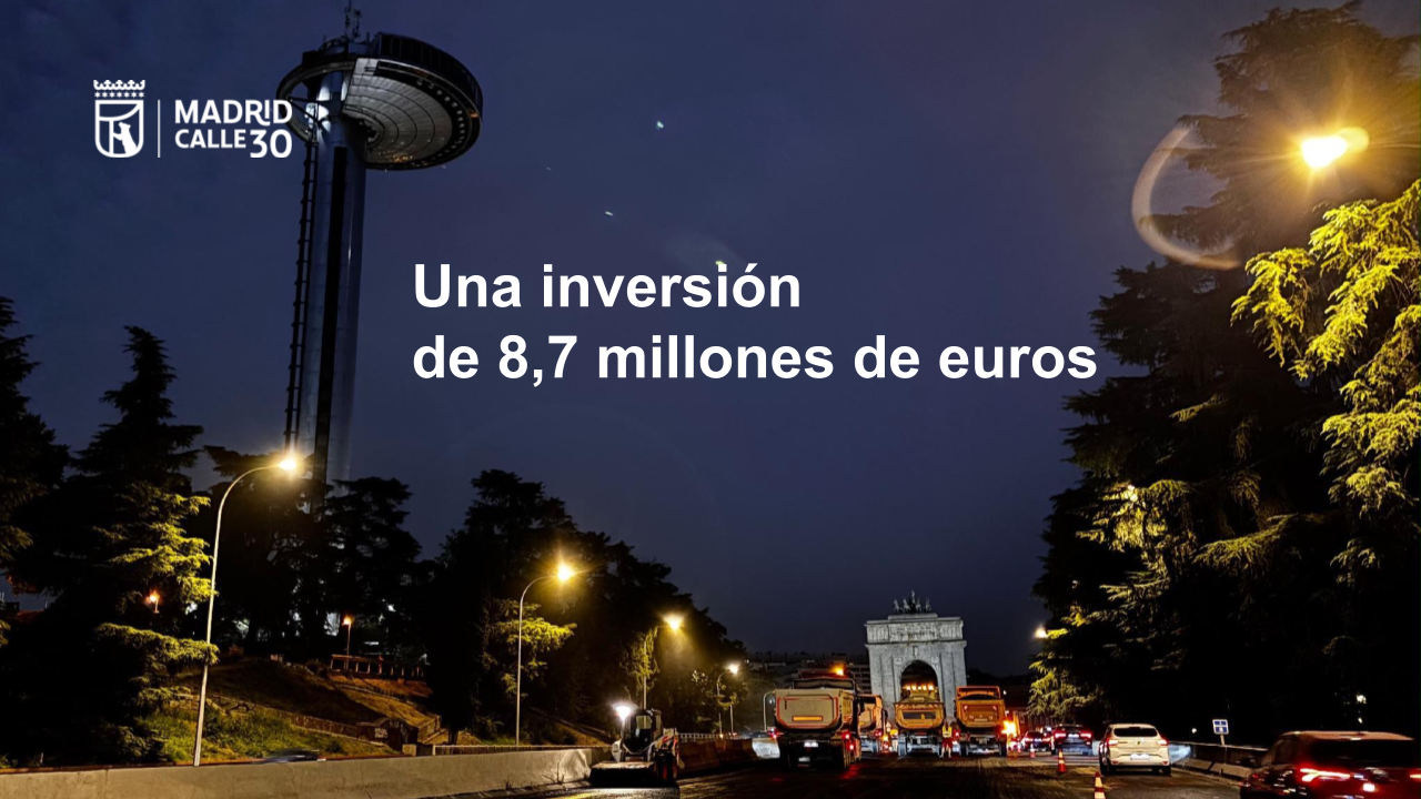 Campaña de asfaltado de Madrid Calle 30 - Imagen 3