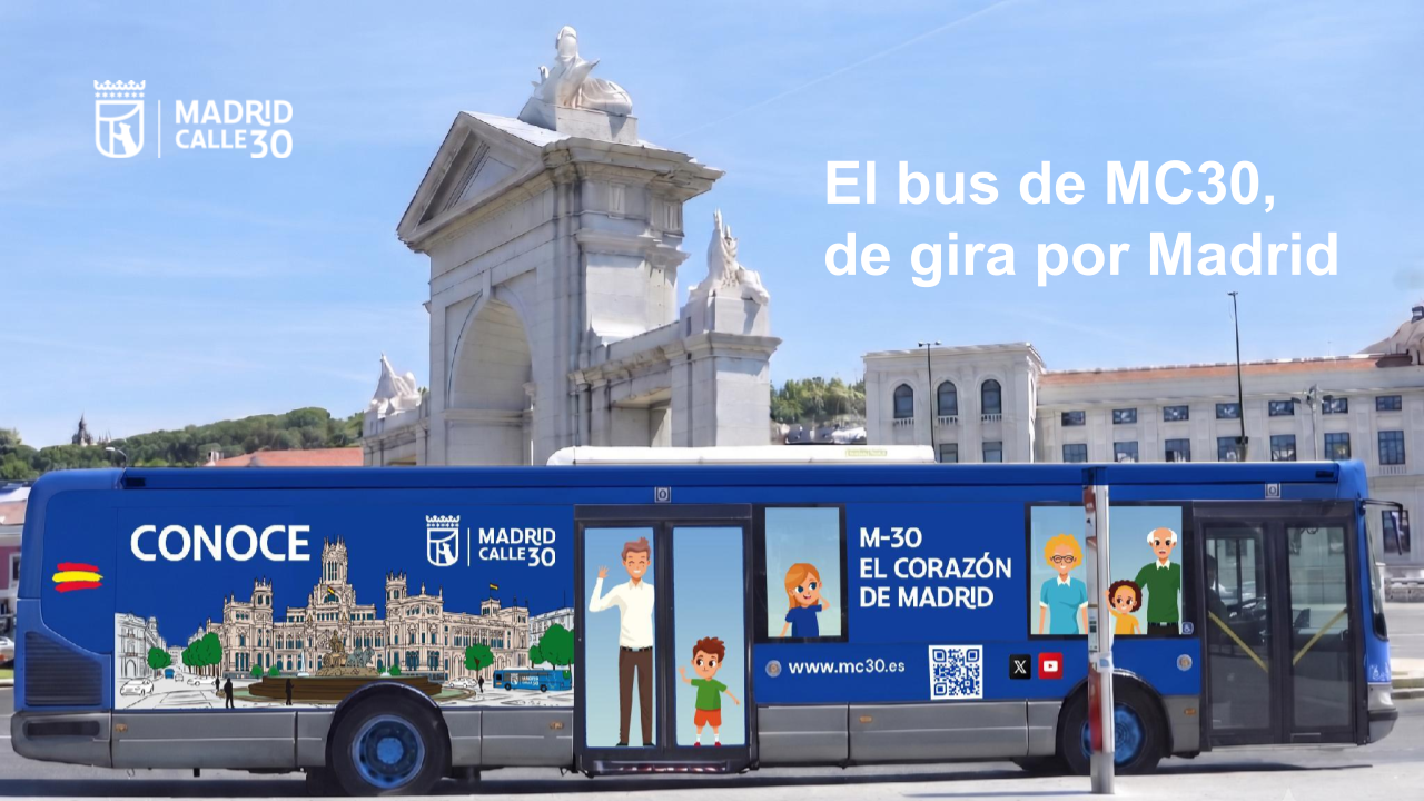 El bus de Madrid Calle 30 - Imagen 1