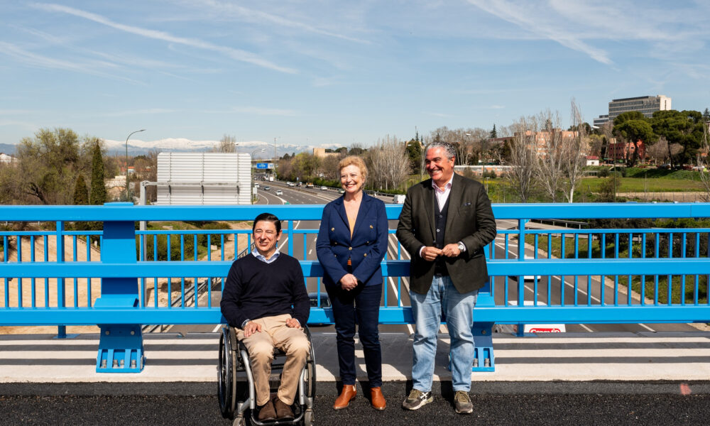 “Nueva vida” para el Puente de acceso al Palacio de la Moncloa sobre la M-30