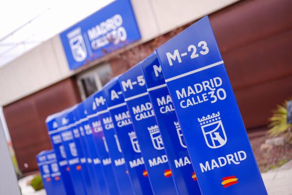 Hitos con los nuevos accesos a Madrid-OLE07805