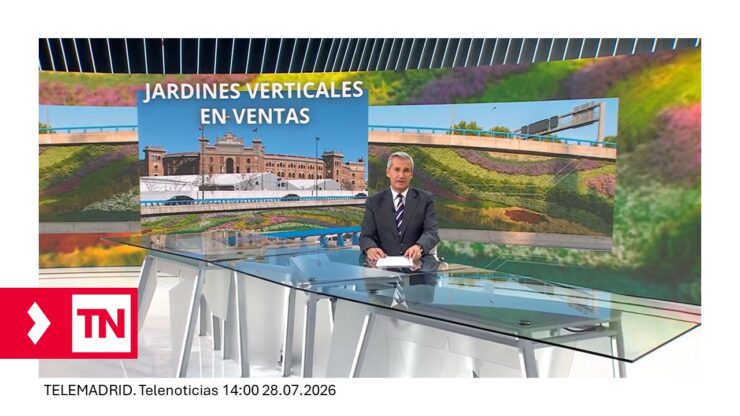 Telenoticias jardines verticales Ventas
